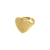 Anel Amore - Banhado a Ouro